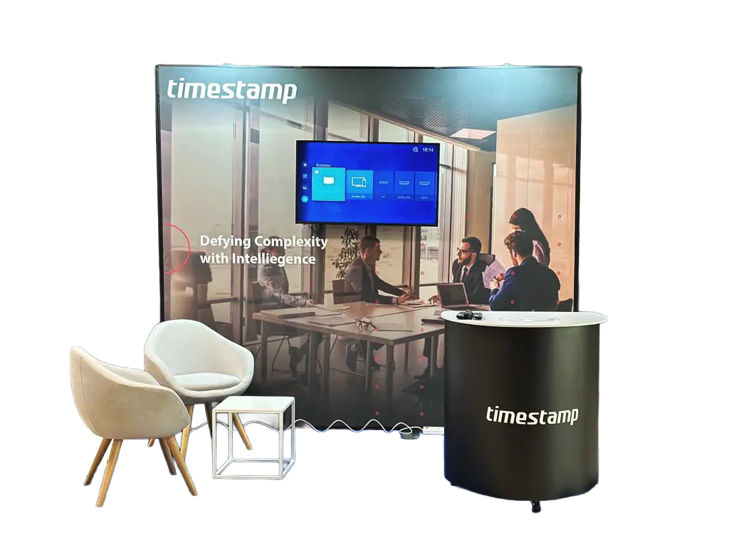 Portfolio Standsys Portugal - Personalização - Balcão Painel publicitário - aluguer e venda - stand caixa de luz